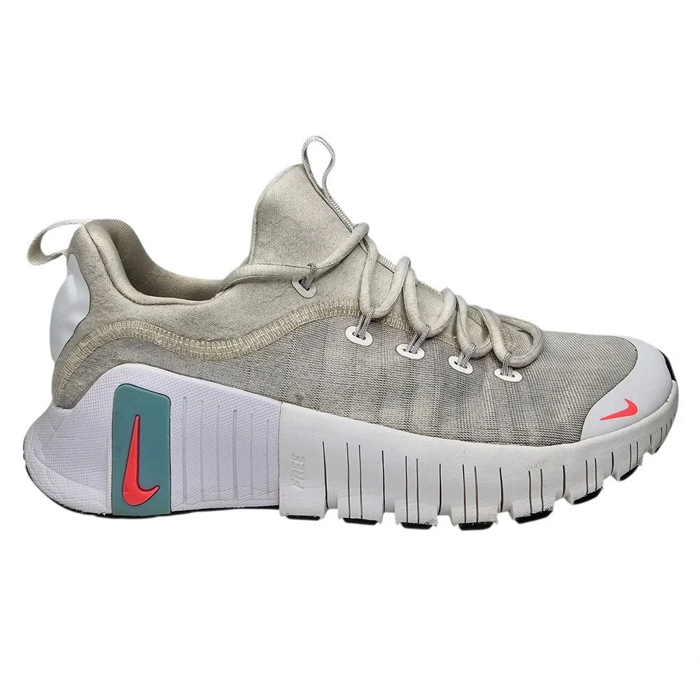 Nike Free Metcon 6 Womens Size 11.5 Light Bone Phantom Training Shoes FJ7126-102